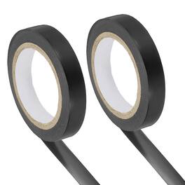 Unique Bargains - Grip Fishing Tape, PVC Racquet Finishing Tapes Racket Accessories Sticky Seal - For Tennis Badminton, 2pcs & 32.8ft - Black