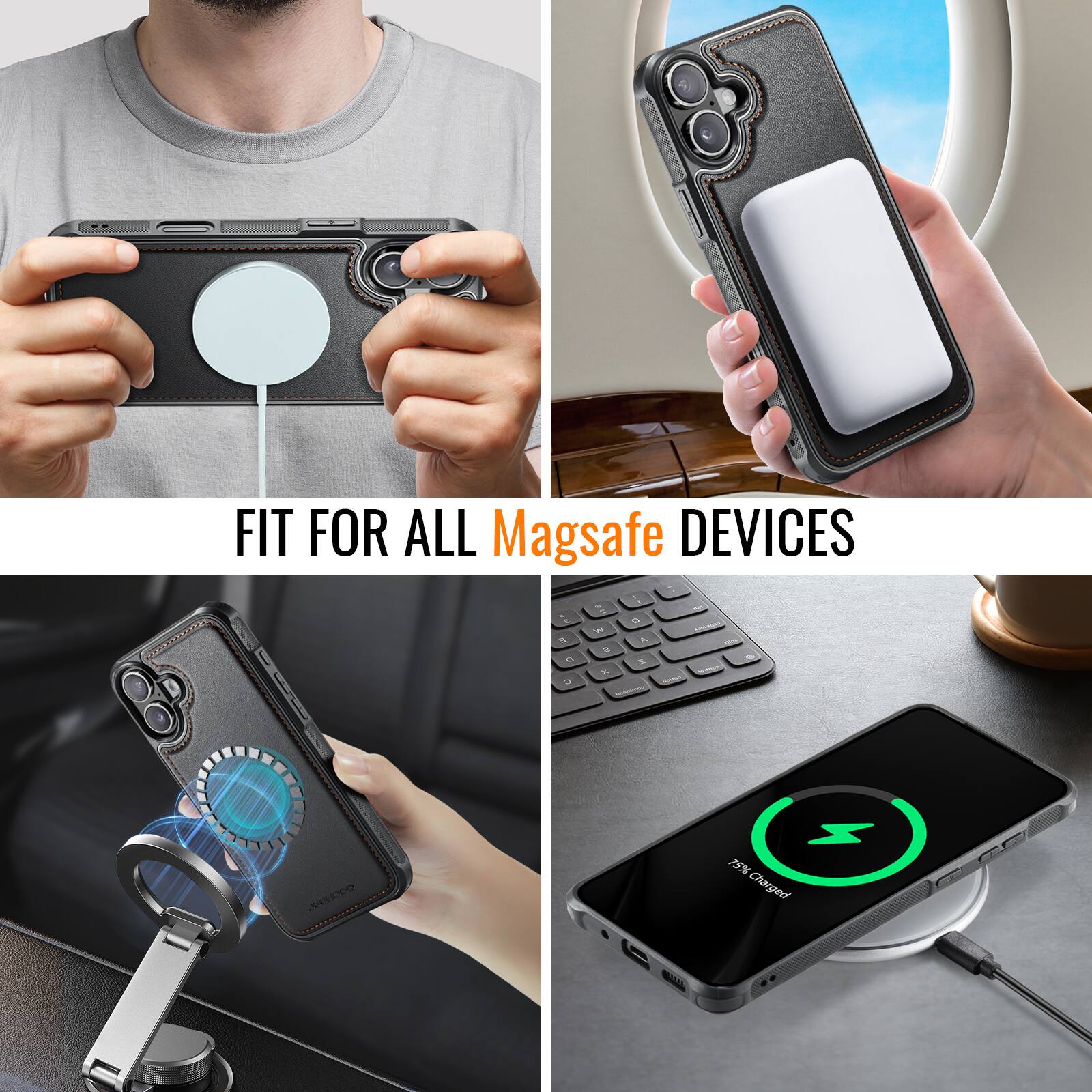 FIT FOR ALL Magsafe DEVICES

75% Charged