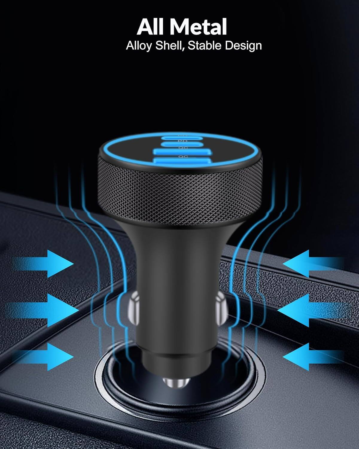 All Metal Alloy Shell, Stable Design