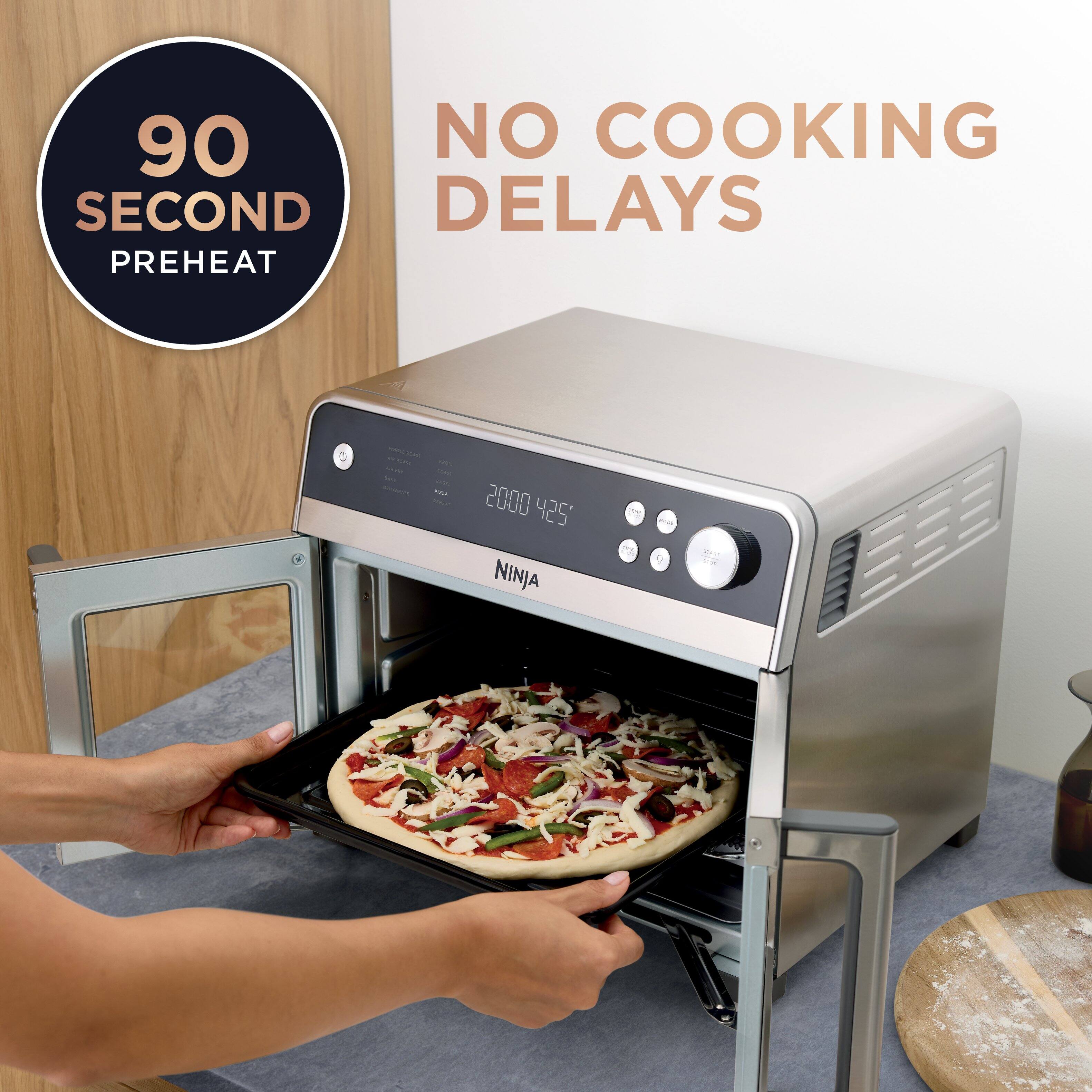 90 SECOND PREHEAT  
NO COOKING DELAYS  
2000 425°F  
NINJA