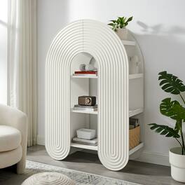 Daydream 58" Arched Bookshelf by Modway - White