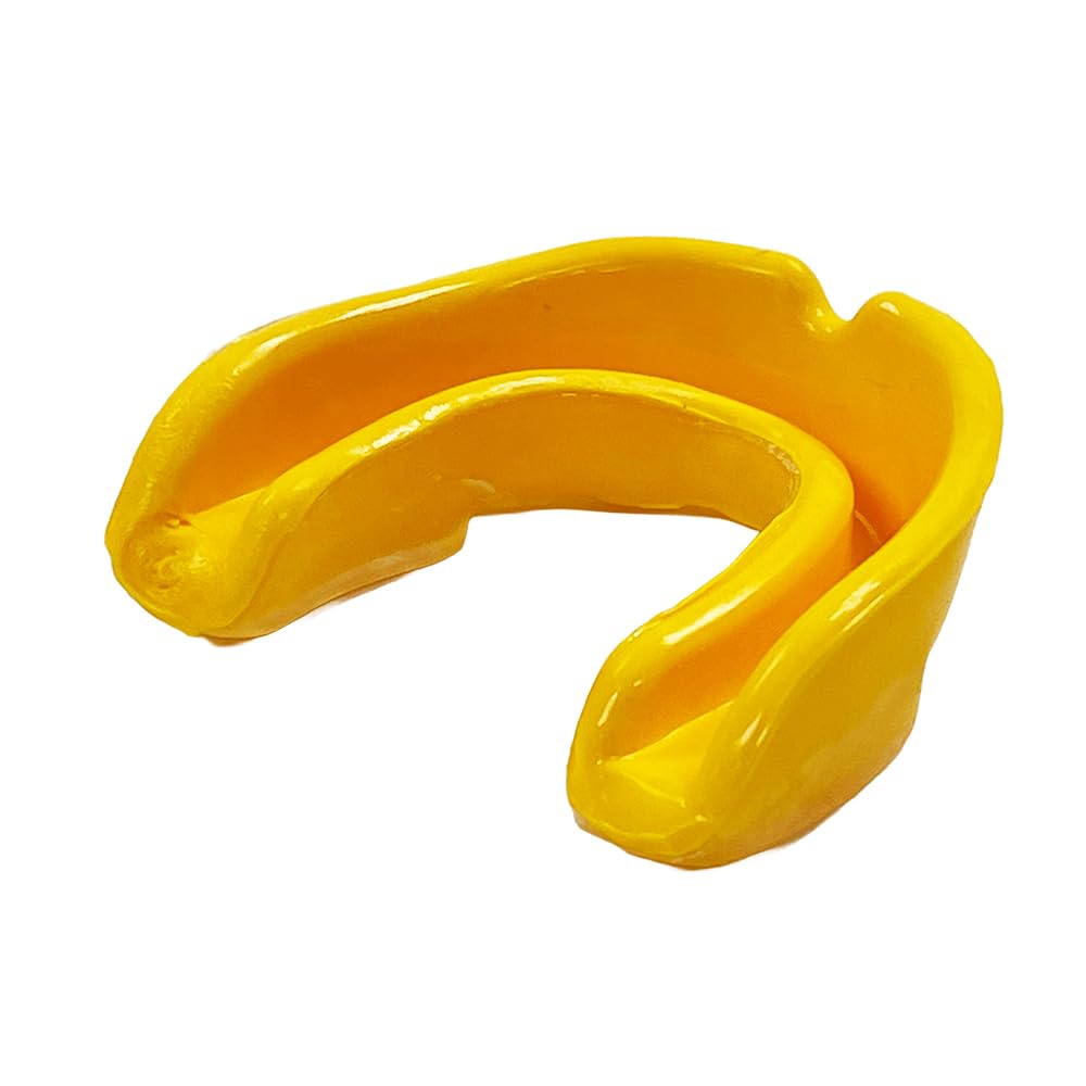 Alt View 3. Amber Sporting Goods - Custom Fit Sports Mouthpiece for MMA & Boxing, Comfortable Protection, Yellow - Yellow.