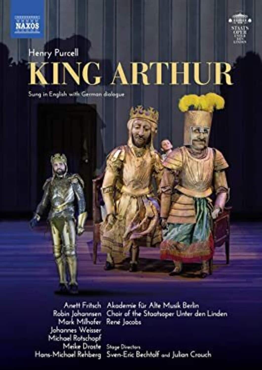 Akademie Fur Alte Musik Berlin  Choir Of The Staatsoper Unter Den Linden  Jacobs - King Arthur  - DVD