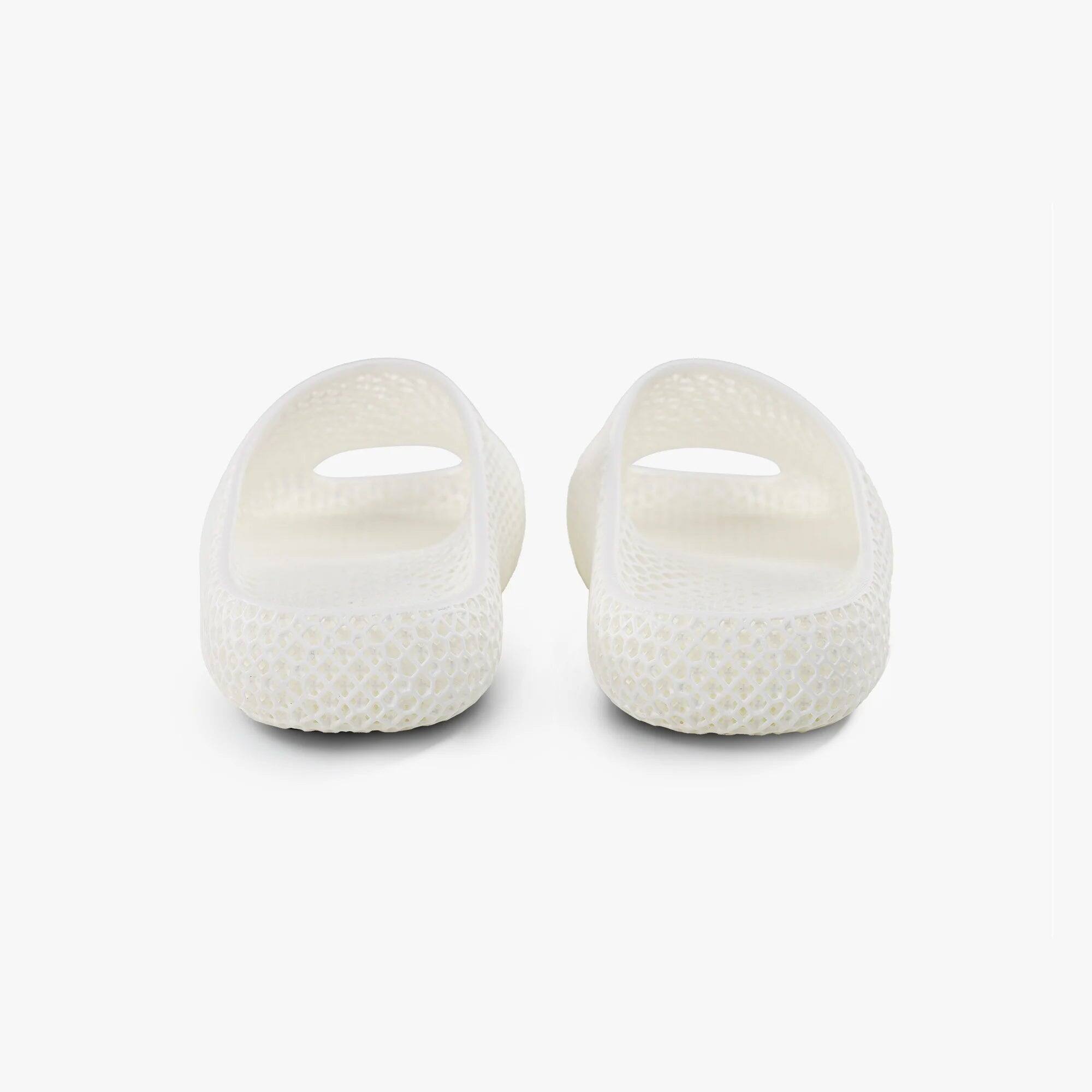 Back. Nexbie - AeroCloud 3D Printed Slippers - White.