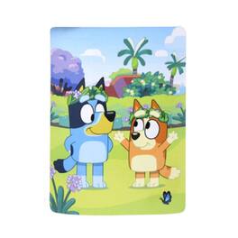 Disney - Bluey and Bingo 46 x 60 Inch Silk Touch Throw Blanket - Multi-Colored