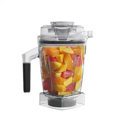 Front. Vitamix - 48-Ounce Blender Container with SELF-DETECT - Clear.