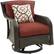 Alt View 20. Hanover - Strathmere 4-Piece Lounge Set - Brown/Red.