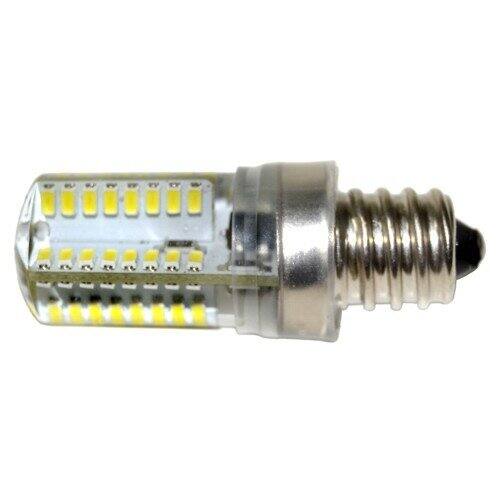 Left. HQRP - Dryer Drum LED Light Bulb E12 3 W Warm White 110 V Replacement for Samsung 4713-001199.