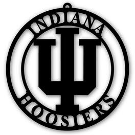 Fan Creations - Indiana Hoosiers 16'' Team Logo Cutout - Black