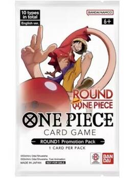 Bandai - One Piece Card Game Round1 Promotion Booster Pack - 1 Card