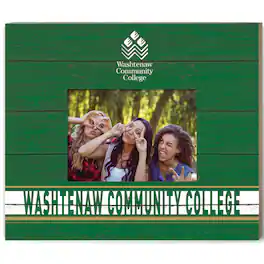 Jardine - Washtenaw Community College 11" x 13" Team Spirit Scholastic Picture Frame - Green