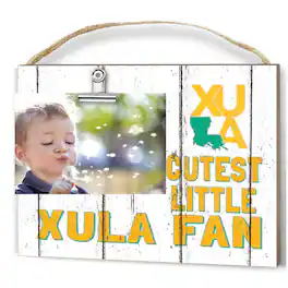 Jardine - XULA Gold 8'' x 10'' Cutest Little Weathered Logo Clip Photo Frame - White