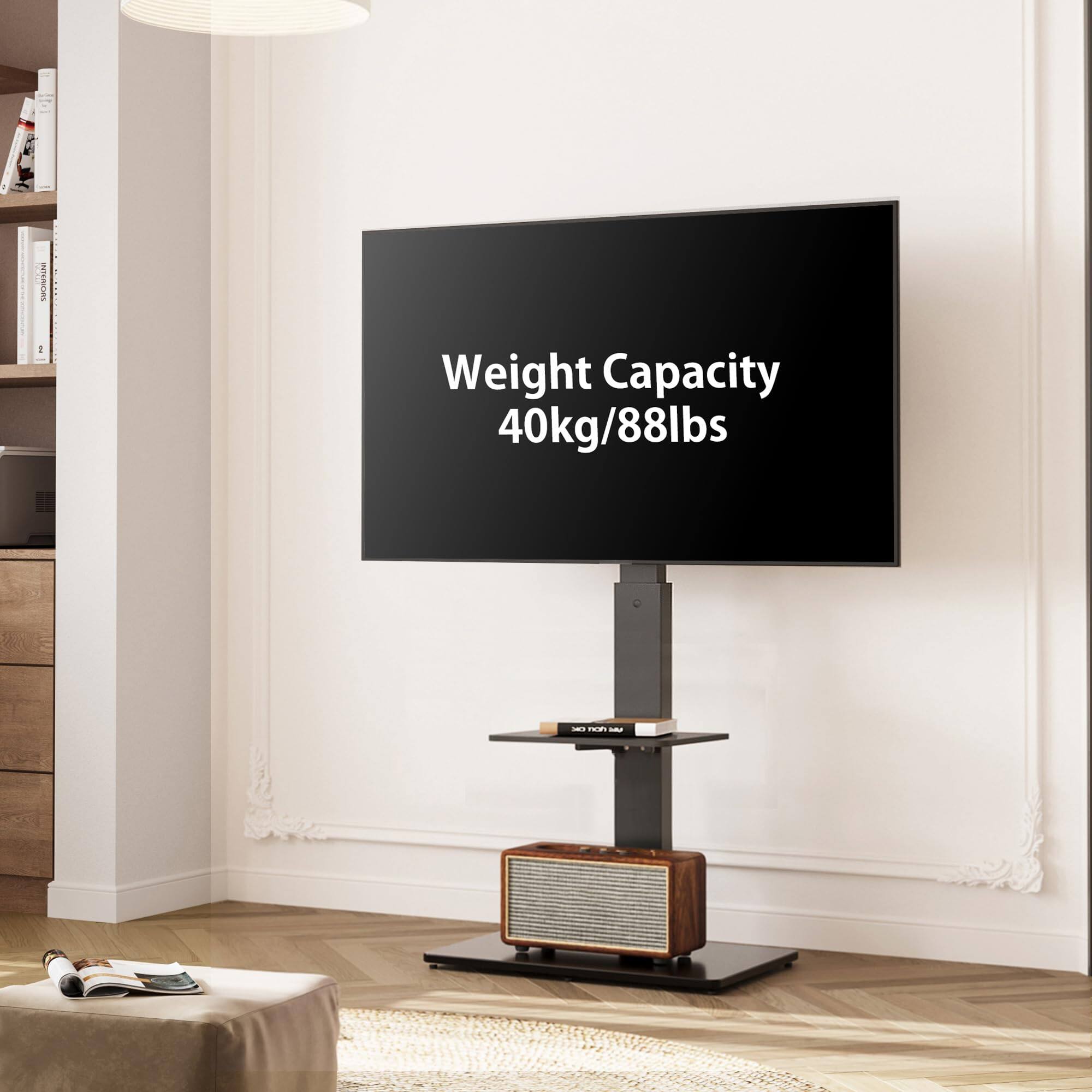 Weight Capacity  
40kg/88lbs