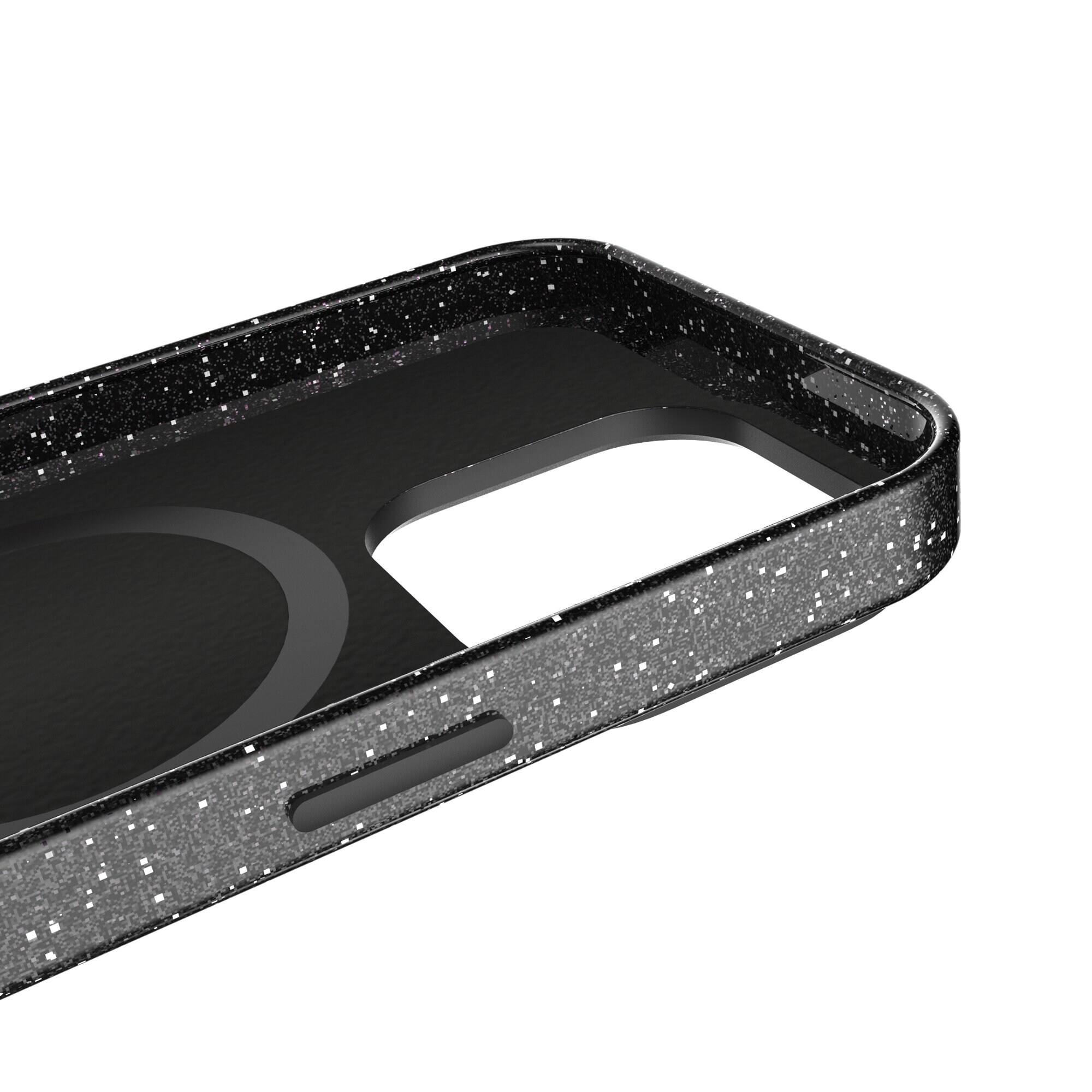 Alt View 3. Keyscaper - Black Montreal Canadiens Sidebar Bling iPhone Case - 15 - Black.