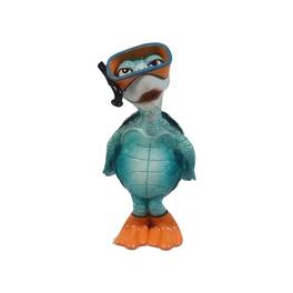 FC Design - 5.5"H Sea Turtle with Snorkel Figurine Statue Office Desk Tabletop Home Decor Gift - Multi-Color