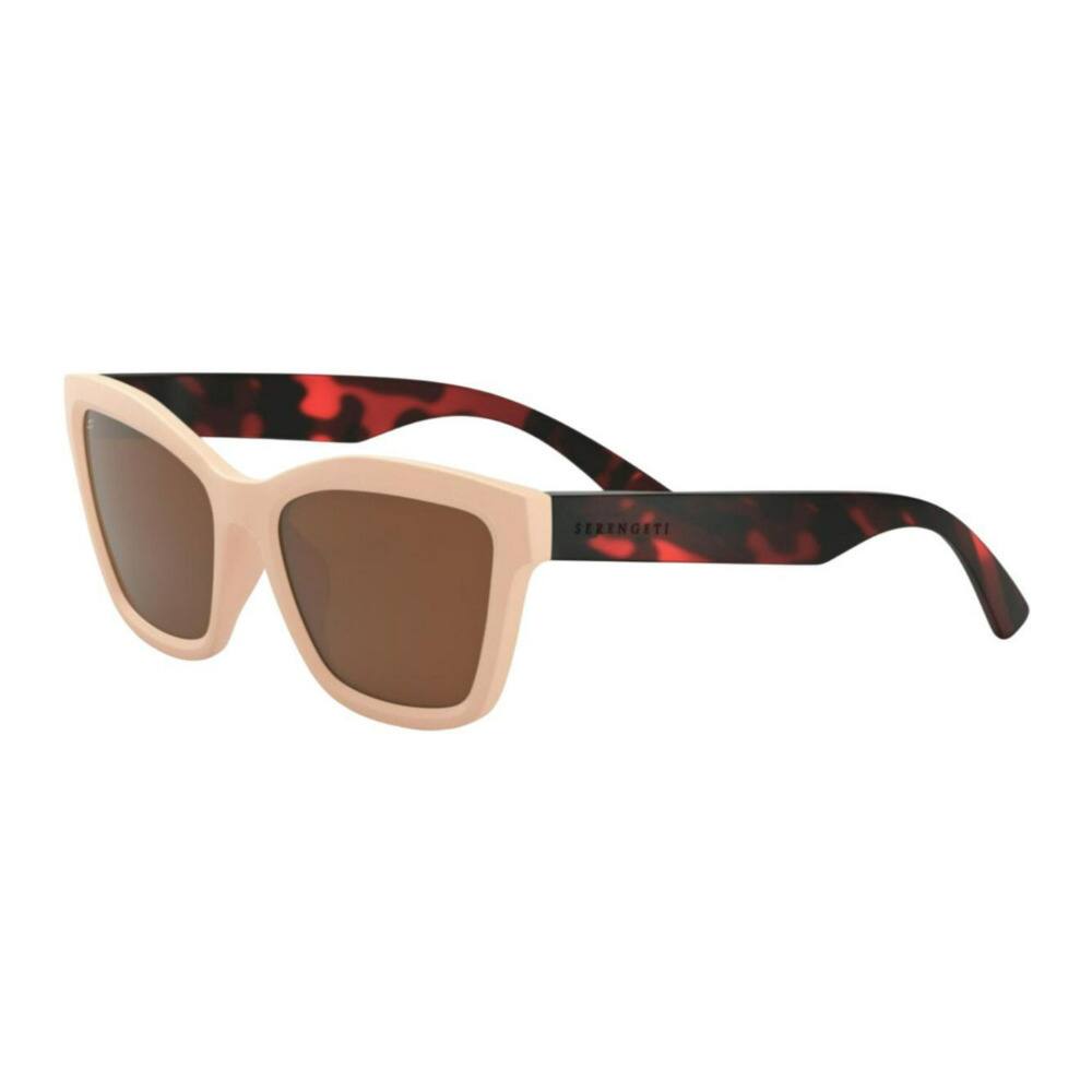 Angle. Serengeti - Serengeti Rolla Rectangular Sunglasses with Saturn Polarized Drivers Cat Lens - Multicolor.