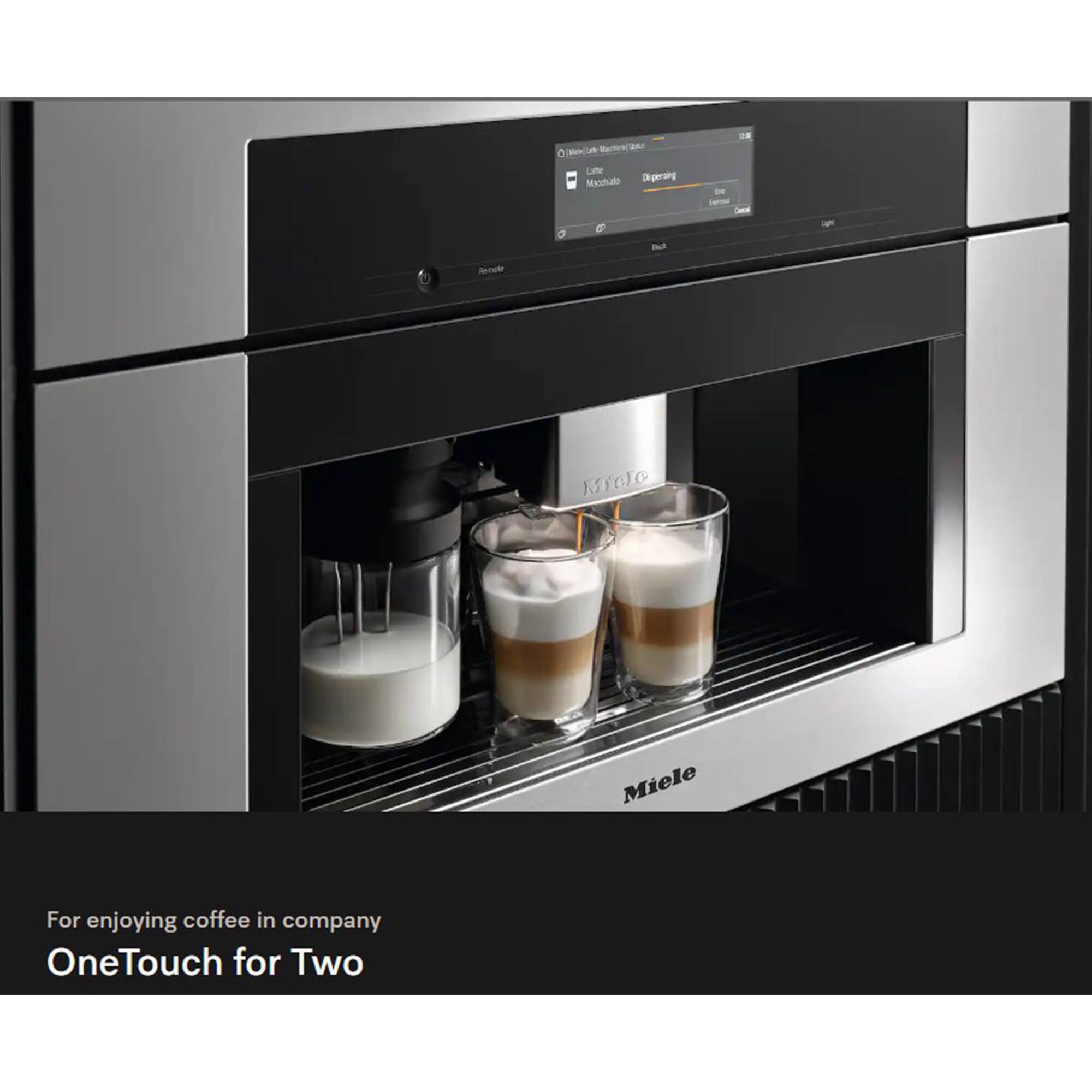 Miele Lt Naochae Dkgersng 1 D - iino Miclo Miele For enjoying coffee in company OneTouch for Two