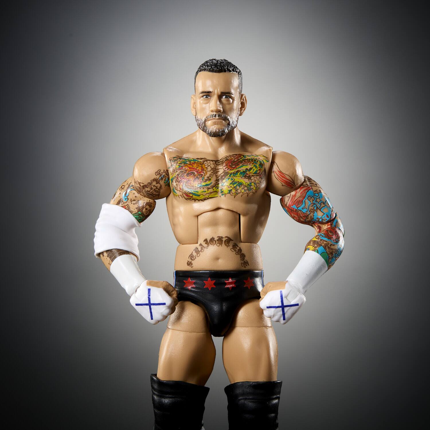 Alt View 4. Mattel - Mattel Collectible - WWE Elite Collection 6" CM Punk Action Figure   - Collectibles - Multicolor.