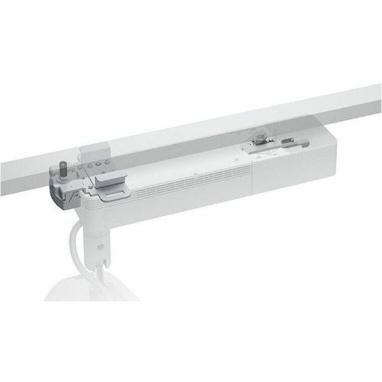 Alt View 1. Epson - Epson V12HA32020 Mounting Track for Projector, Track Lighting - White - Off White.
