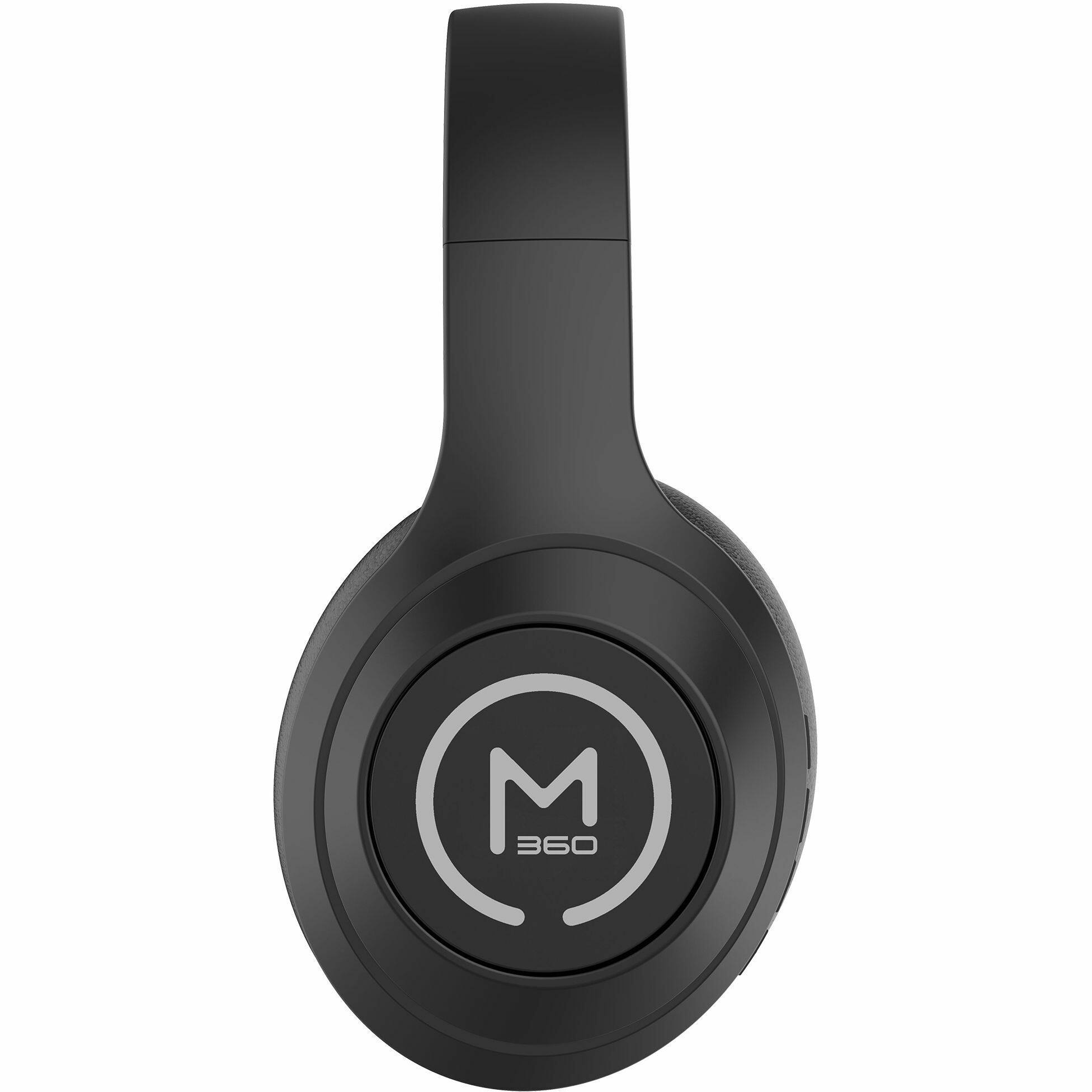 Alt View 6. Morpheus 360 - Morpheus 360 Comfort Plus Wireless over ear Headphones-HP6500B-Bluetooth 5.4 - HiFi Stereo - Mini-phone 3.5mm - Black.