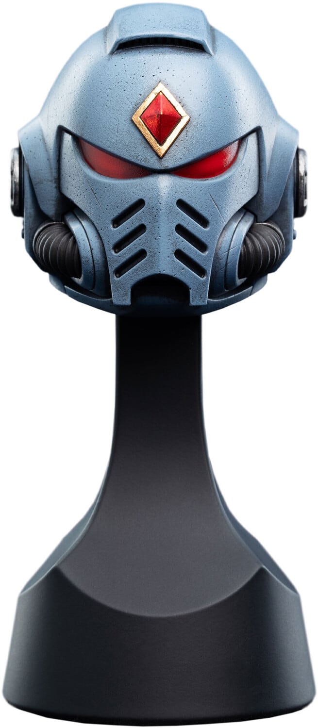 Weta Workshop - Mini Prop Replica - Warhammer 40,000 - Space Wolves Miniature Helmet - COLLECTIBLES - Multicolor