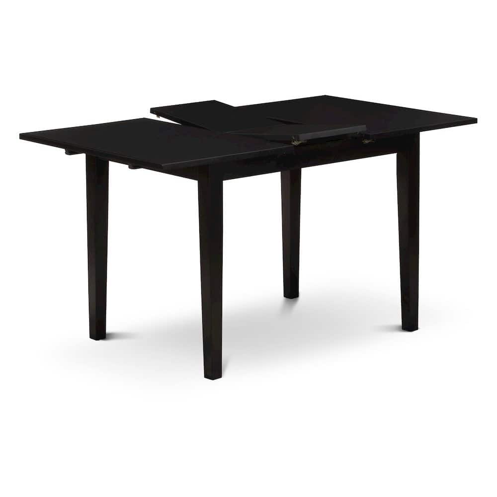 FurniFact - Rectangular Wood Dining Table - Brown