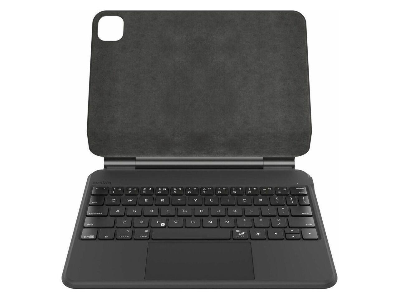 Belkin 1 2 3 4 5 6 7 8 9 0 - = Q W E R T Y U I O P [ ] \ A S D F G H J K L ; ' Z X C V B N M , . / Tab Caps Lock Shift Fn Ctrl Option Cmd Enter Space