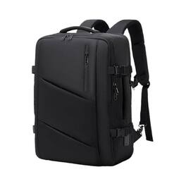 Circus Cirle - Travel Flight Approved Expandable Backpack - Black