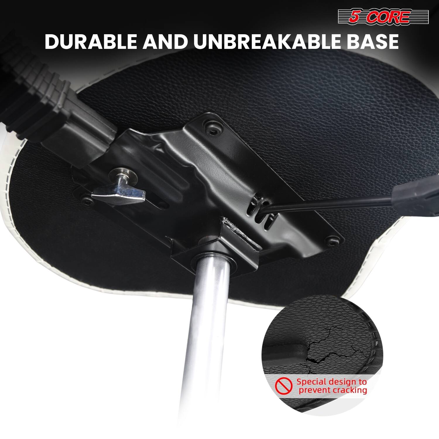 5 CORE  
DURABLE AND UNBREAKABLE BASE  
Special design to prevent cracking