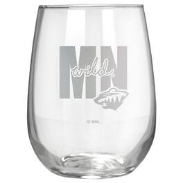 Great American Products - Minnesota Wild Etched 17oz. City Stemless Wine Glass - Multicolor