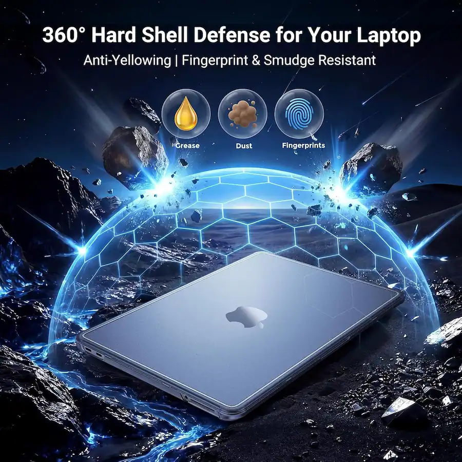 mosiso Cover for MacBook Neo 13 inch A3404 A18 Pro 2026,4in1 Kit ...