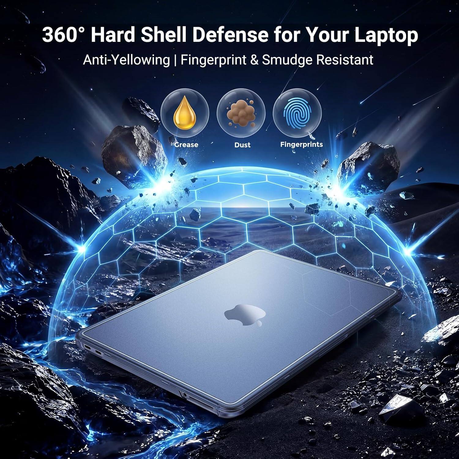 mosiso Cover for MacBook Neo 13 inch A3404 A18 Pro 2026,4in1 Kit ...