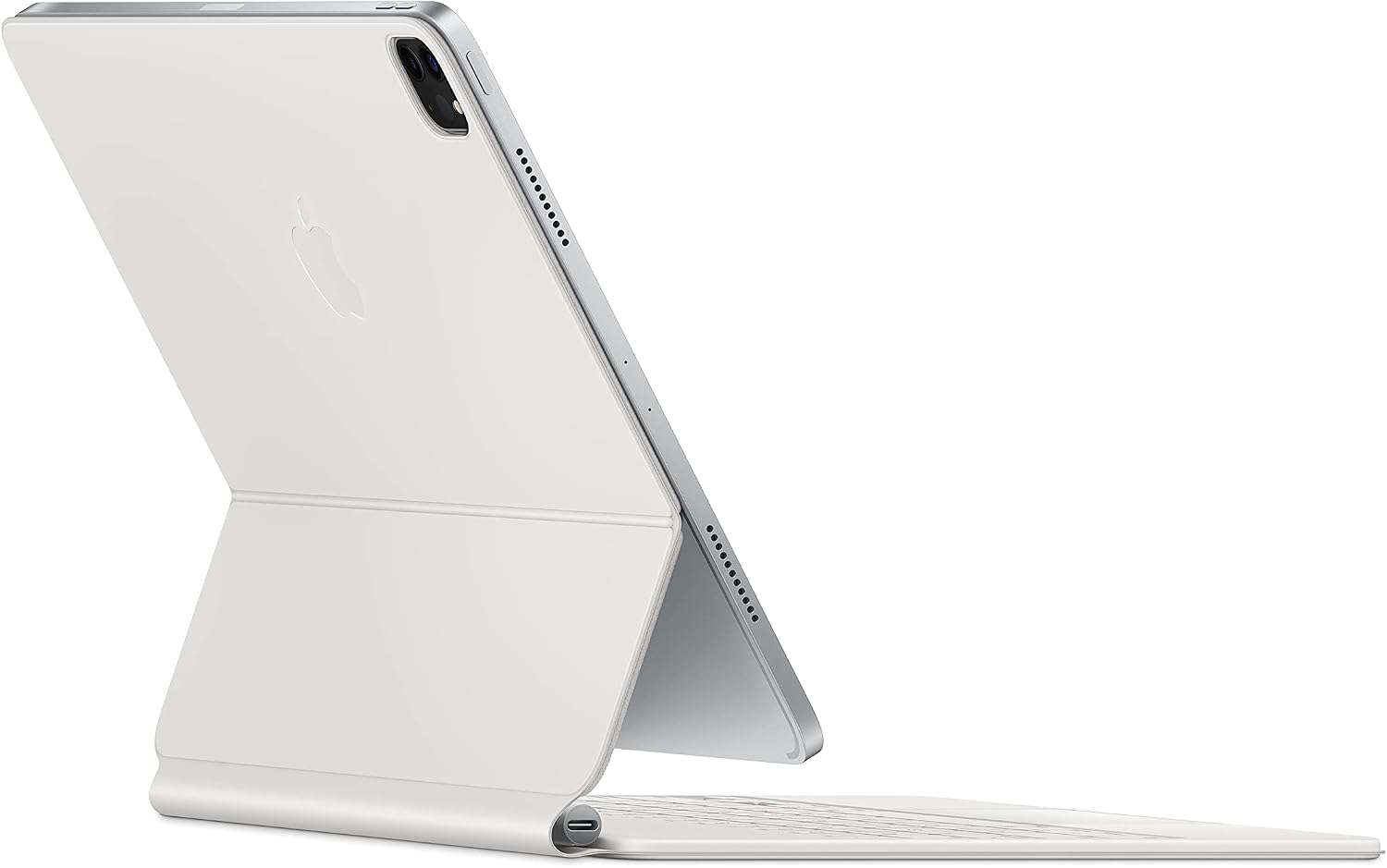 Alt View 2. Apple - Apple Magic Keyboard iPad Pro 12.9 3rd-6th Air M2 Spanish White - White.