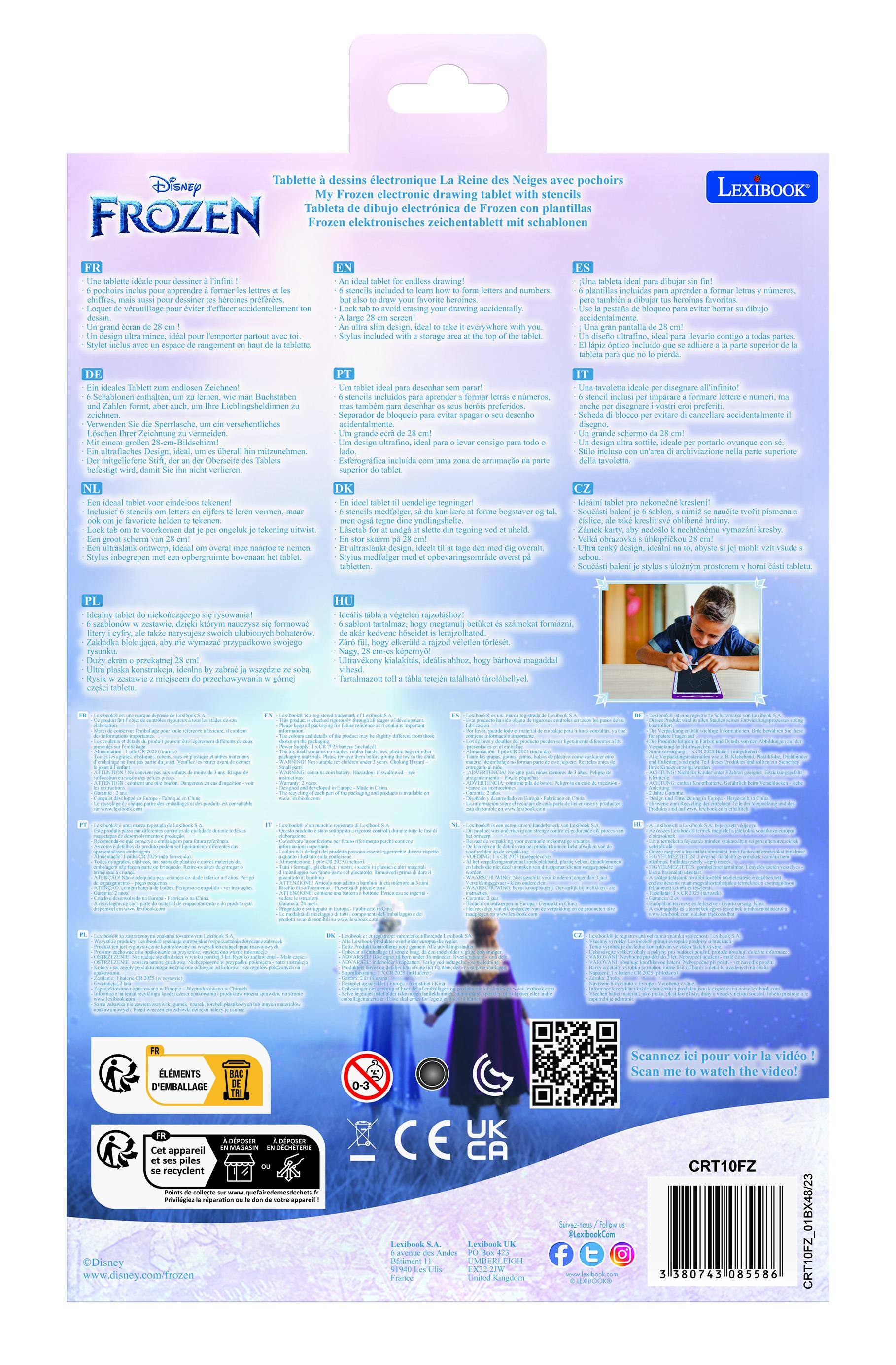 dessins électronique Reine Neiges avec pochoirs Disney My Frozen electronic drawing tablet with stencils Tableta dibujo electrónica Frozen plantillas FROZEN Frozen elektronisches zeichentablett schablonen LEXIBOOK tablette dessiner pochoir apprendre chittres dessitee hroines prefinden. Loquet verouillage d'ellacer Inonsuterabeane desige Temporter rangement sableme enions drewing cladded sumbers Tworte horoenos. crusing drawing accidentally. A design, included sorage dibujer plantillas ncllsides sprender nimeros. Samdoie debsgar henoinas favoritas pestala bloqueo dibujo sccidentalmene pantalla sitrafino Bevalo cootige detico incluide superior poerda codlones Zeichnen! chablones esthalen Iachstaben Licblingsheldnnen Verwenden Sperriasche Loschen /eichnng vermeiddion groben ultrallaches Design mitgelieferte Oberseite Tablets befestigt teleron desunhar parar! sencils incluidos aprender formar mmer