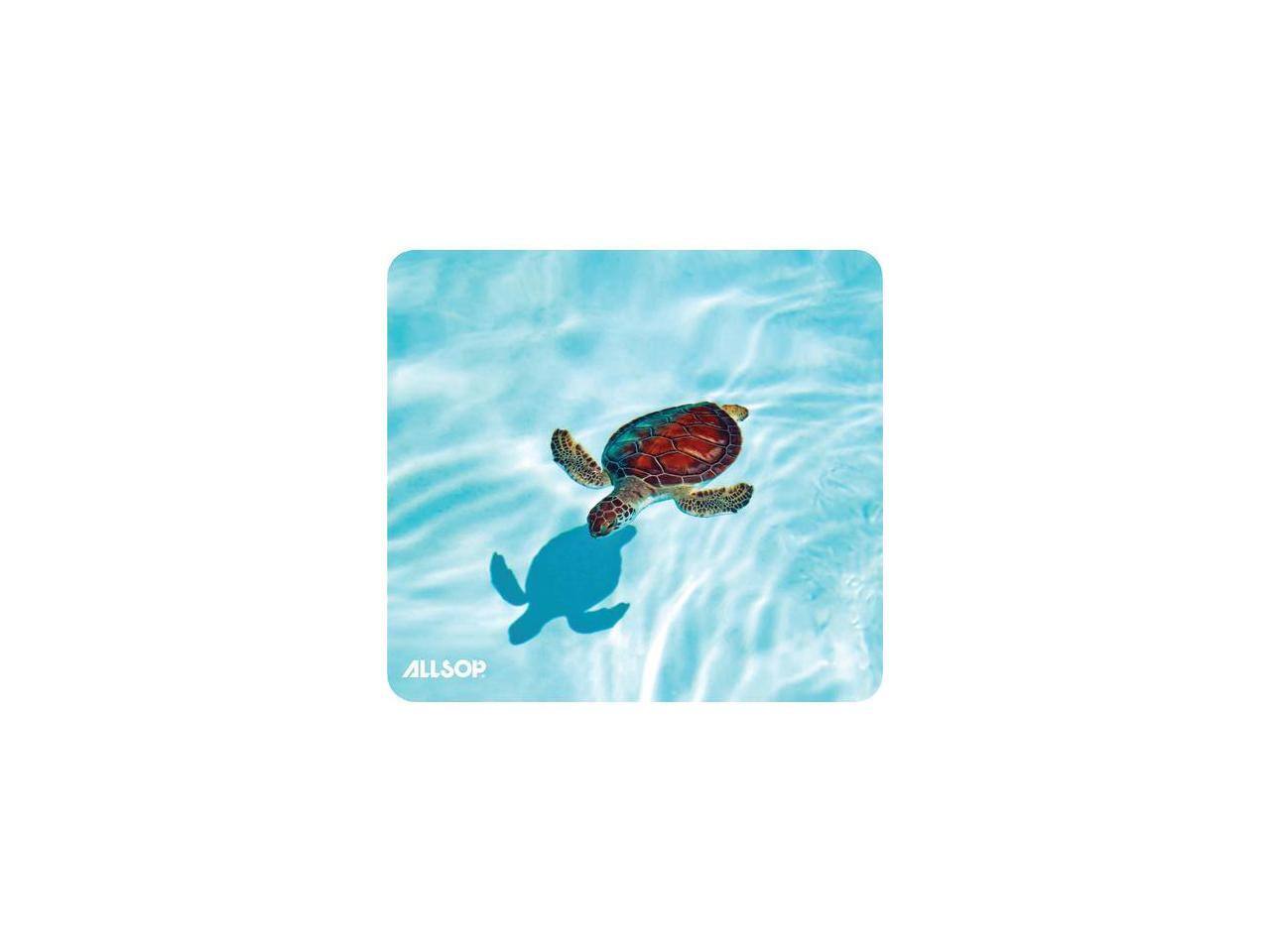 Alt View 1. Allsop - Allsop Naturesmart Mouse Pad Turtle Design 8 1/2 x 8 x 1/10 31425 - Multicolor.