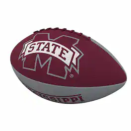 Logo Brands - Mississippi State Bulldogs Pinwheel Logo Junior Football - Multicolor