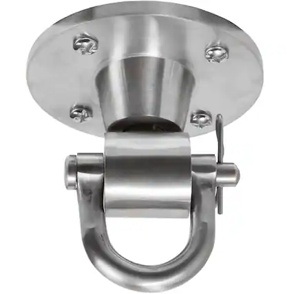 Front. TITLE Boxing - Title Boxing Platinum Premier Pro Brushed Nickel Speed Bag Swivel - Brushed Nickel.