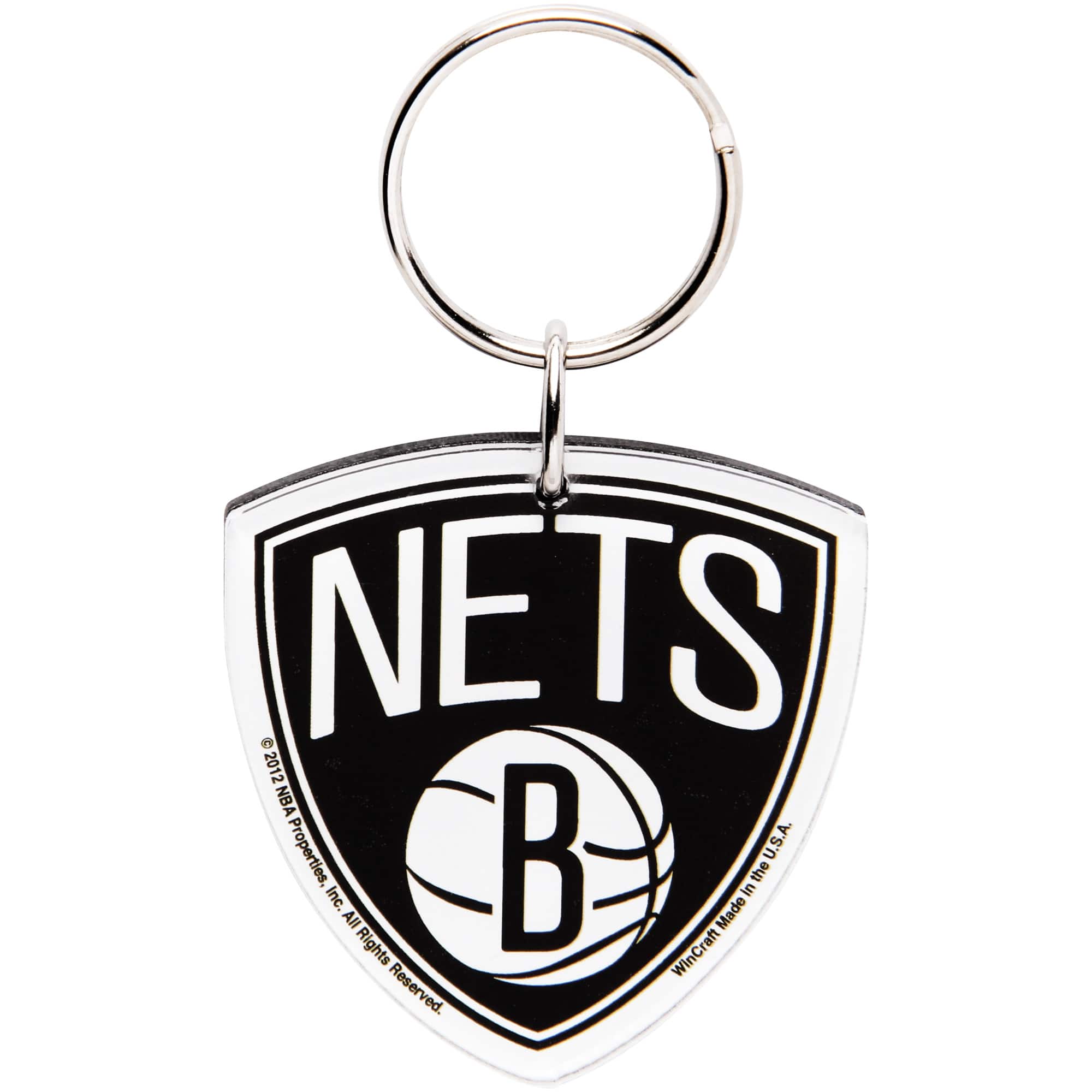 WinCraft - Brooklyn Nets High-Definition Keychain - Multicolor
