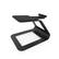 Back. Kanto - Elevated Desktop Speaker Stands for Small Speakers, Pair - Black.
