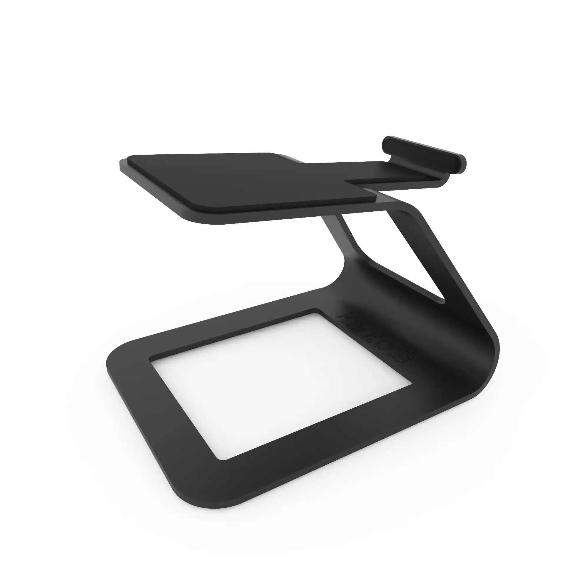 Back. Kanto - Elevated Desktop Speaker Stands for Small Speakers, Pair - Black.