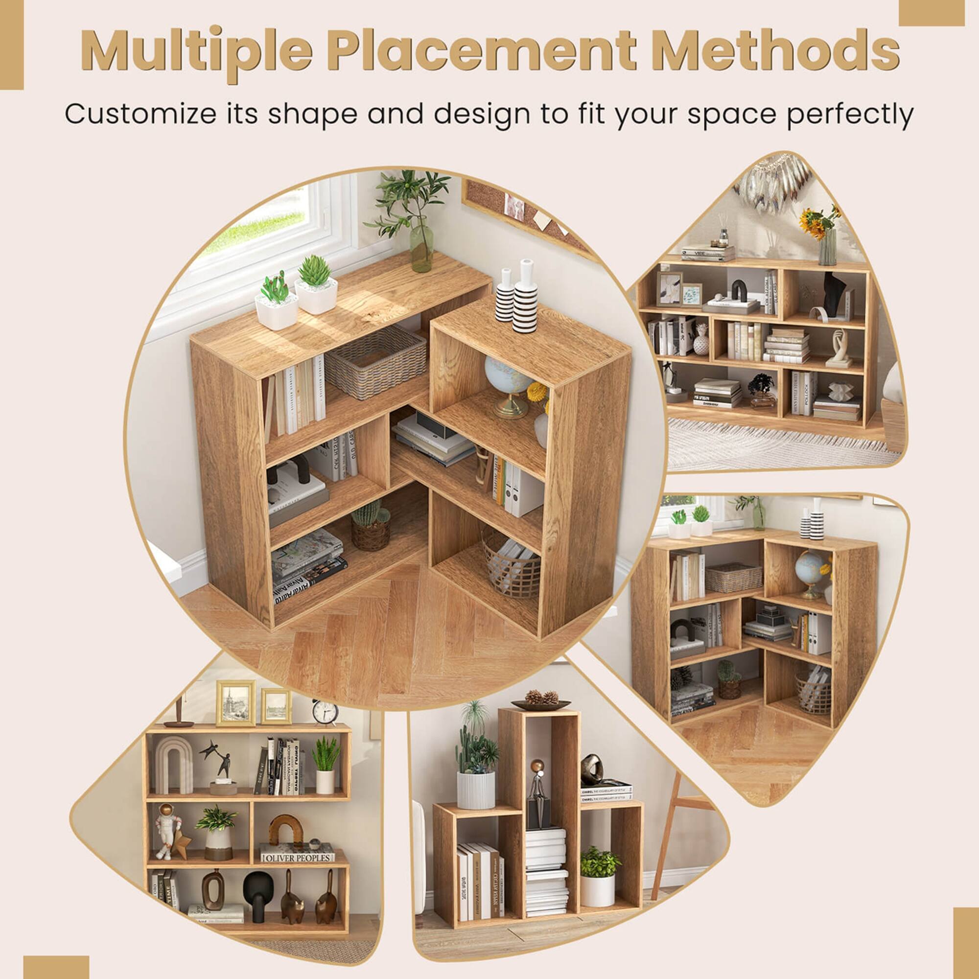 Multiple Placement Methods Customize its shape and design to fit your space perfectly