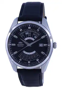 Orient - Contemporary Multi Year Calendar Leather Automatic RA-BA0006B10B RA-BA0006B30B Men's watch - Black