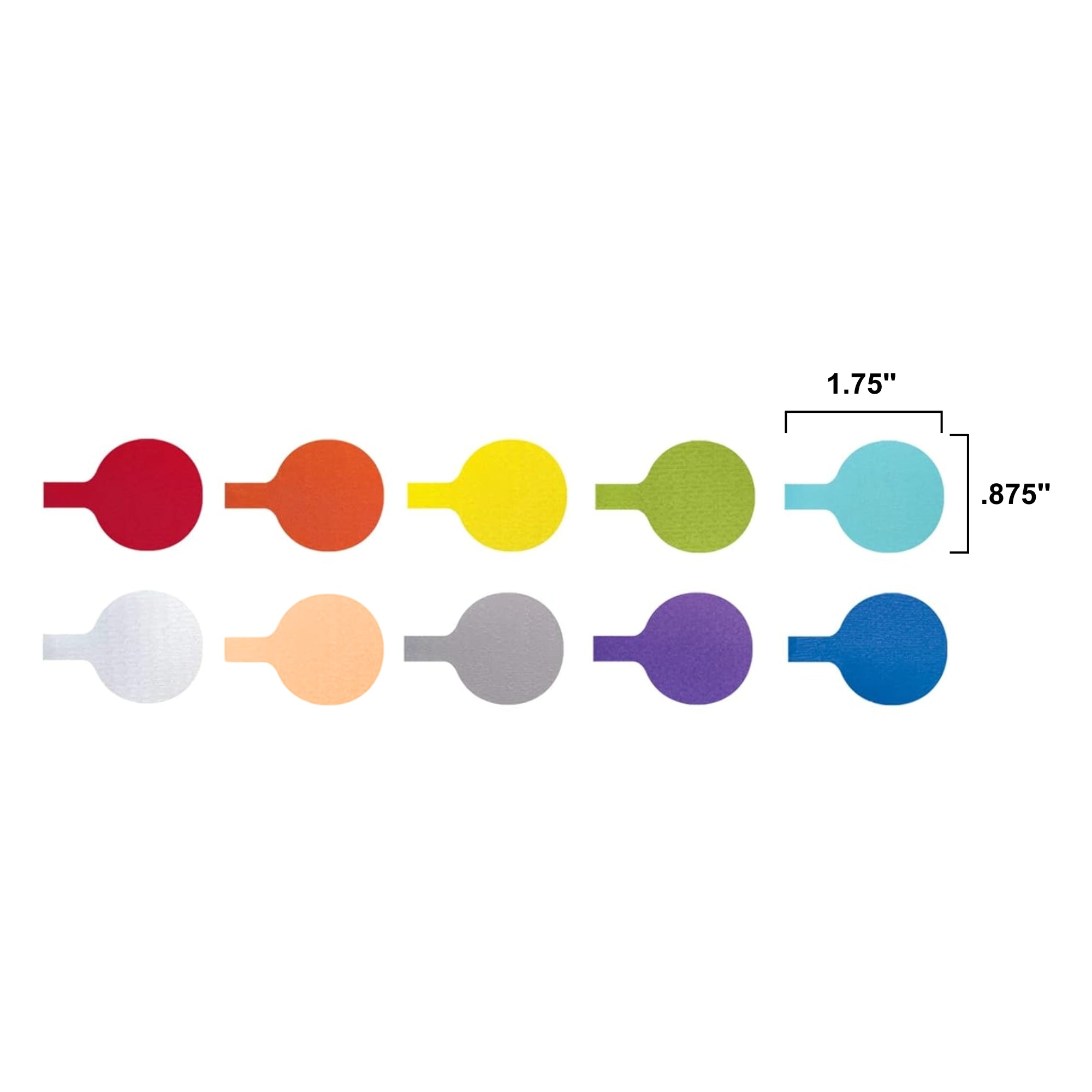 Grizzly Supply - Circle Cable Label 10/pk - Assorted Colors price history on PriceWatchPro