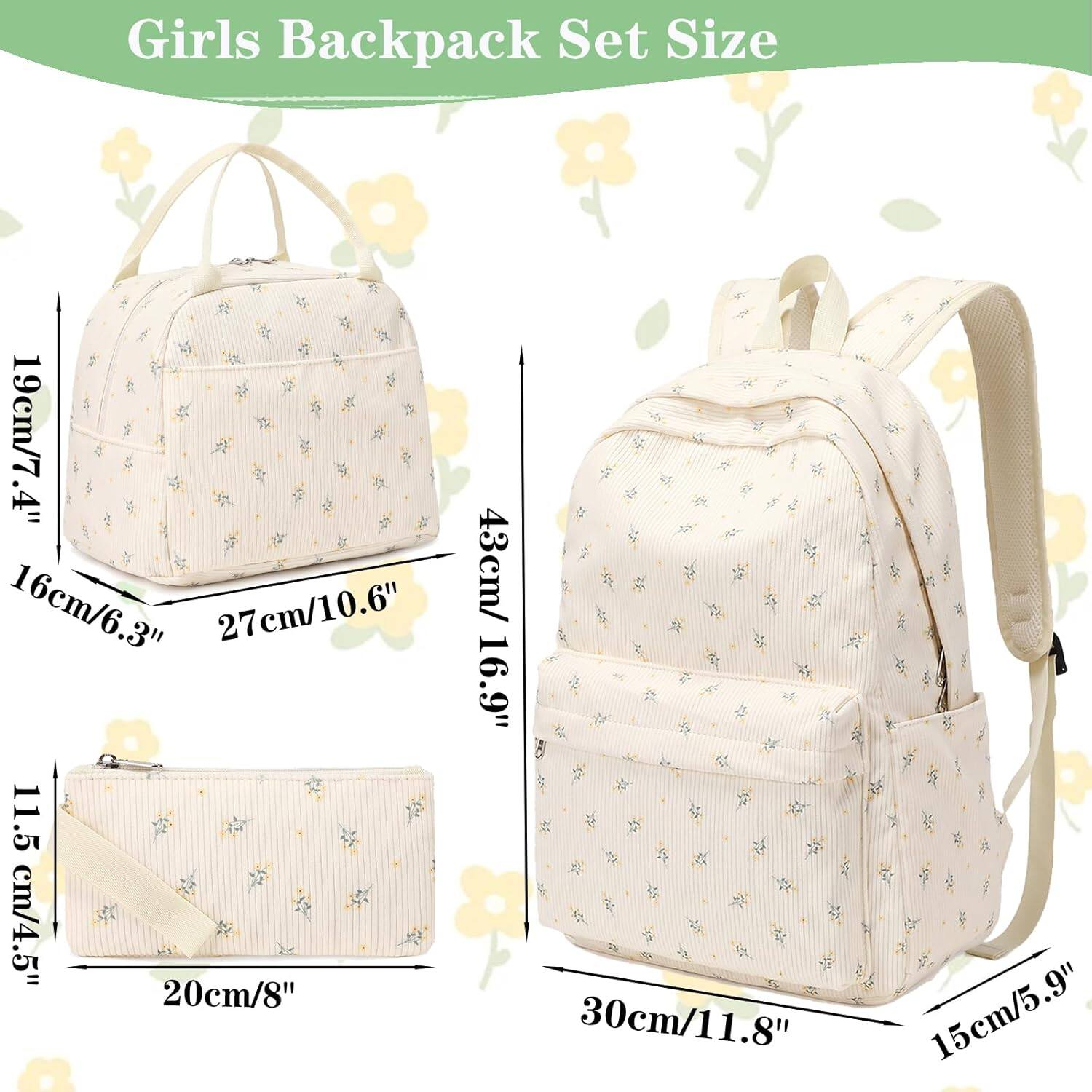 Live At Space Girls Backpack School Boys Laptop Water Resistant Middle ...