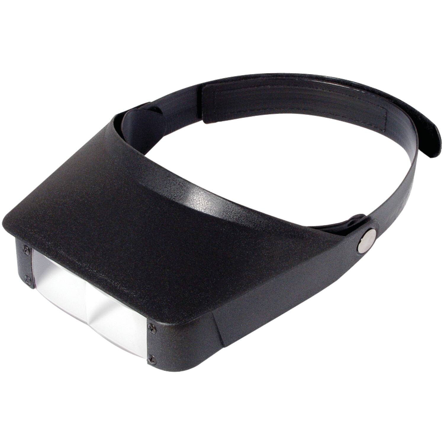 Front. Carson - MagniVisor 2x–3x Dual-Power Head-Mounted Magnifier.