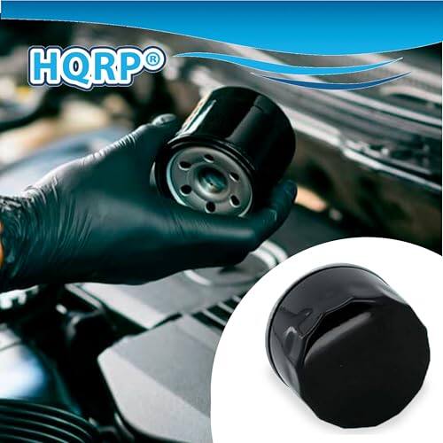 Alt View 2. HQRP - Engine Oil Filter Replacement for Briggs and Stratton Intek V-Twin, John Deere, Kohler, Kawasaki.