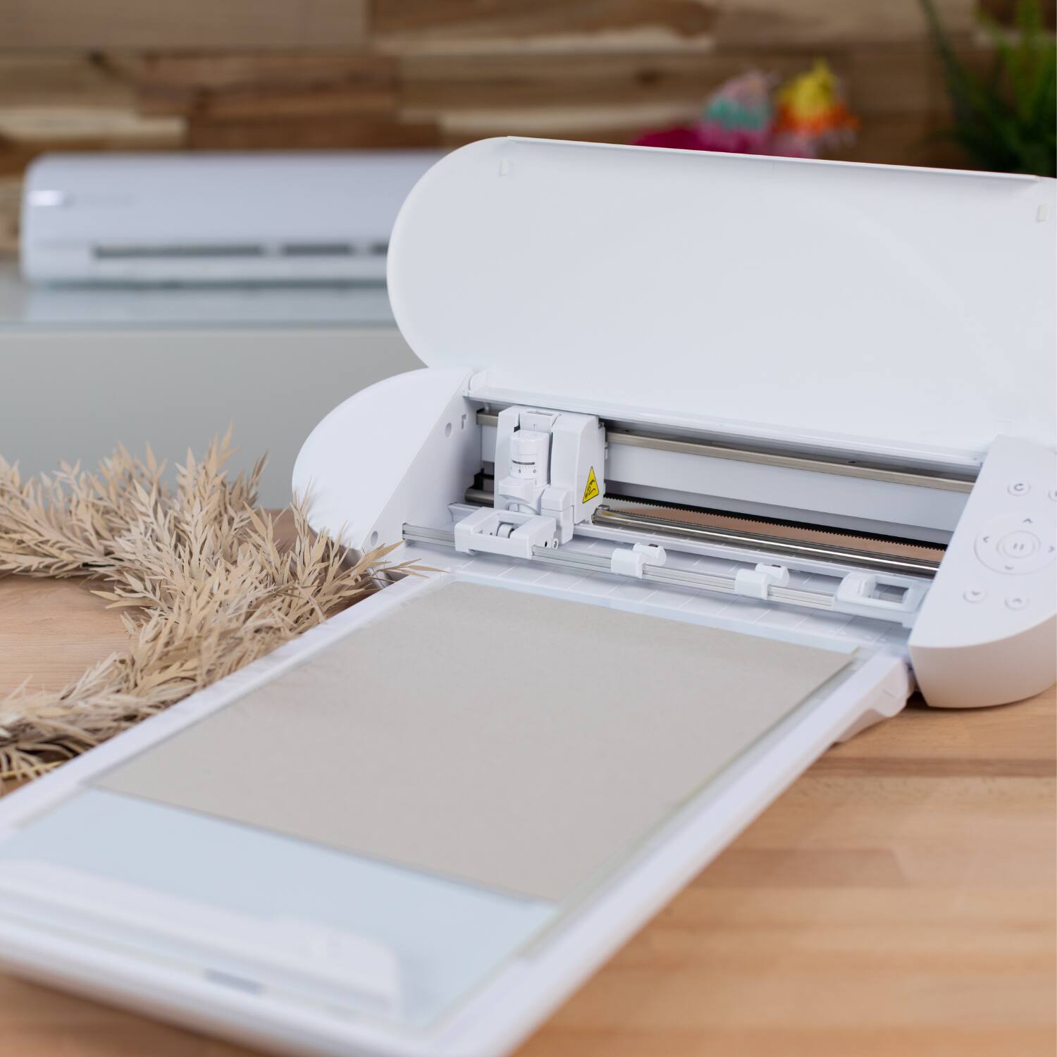 Alt View 4. Silhouette - Electrostatic Mat 8.5" x 12" - For Portrait 4 - White.