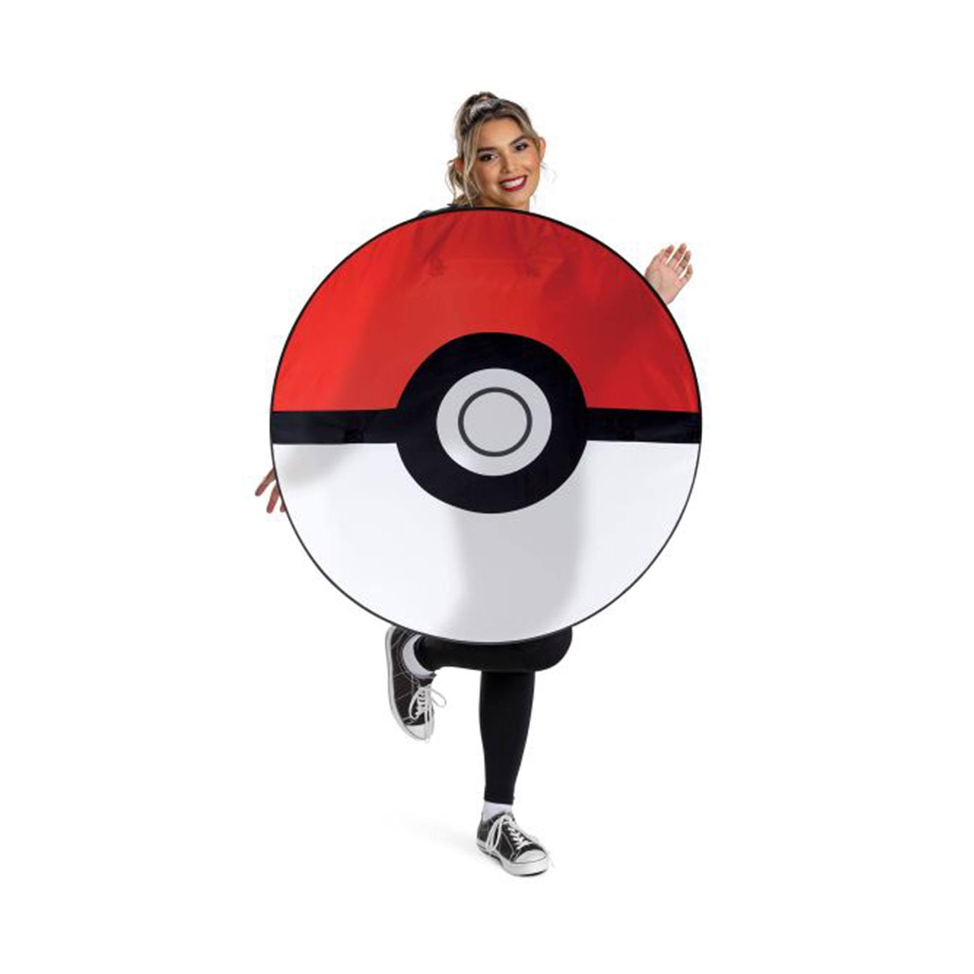 Alt View 3. Pokémon - Pokemon Pokeball Pop Out Costume | Unisize 8+ - Red.