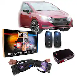 MPC - Remote Start Kit For 2020-2023 Versa | Plug and Play | With 2-Way Remotes - Black