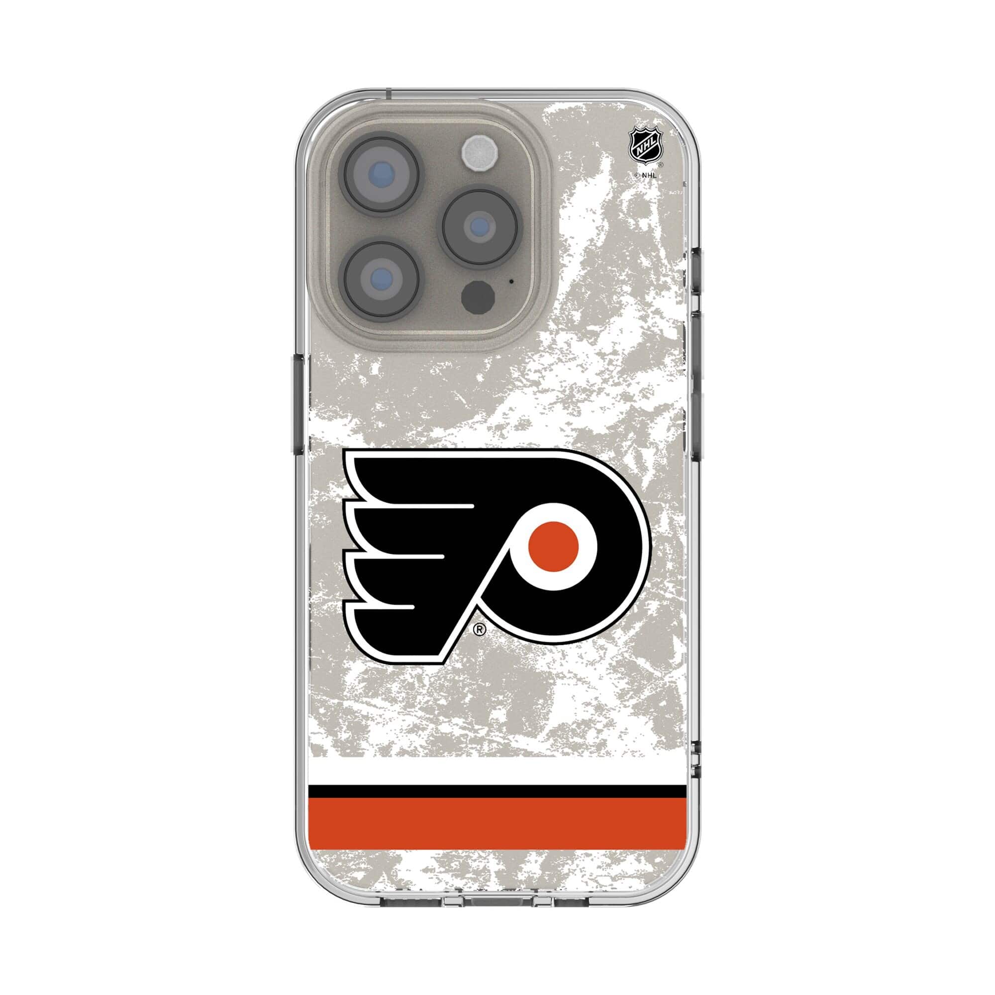 Keyscaper - NHL - Philadelphia Flyers iPhone Stripe Clear Ice Case - 12/12 Pro - Multicolor price history on PriceWatchPro